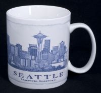 Starbucks Seattle Hometown Coffee Mug - Architectural Series